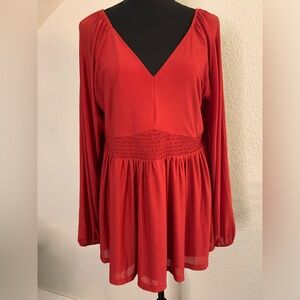 Torrid Peplum Crepe Sweetheart Neck Top